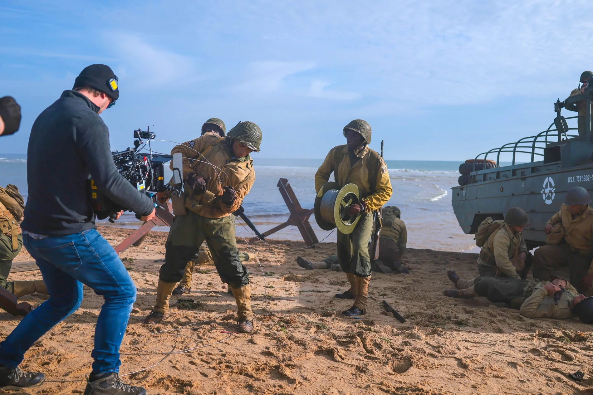 on location photograph