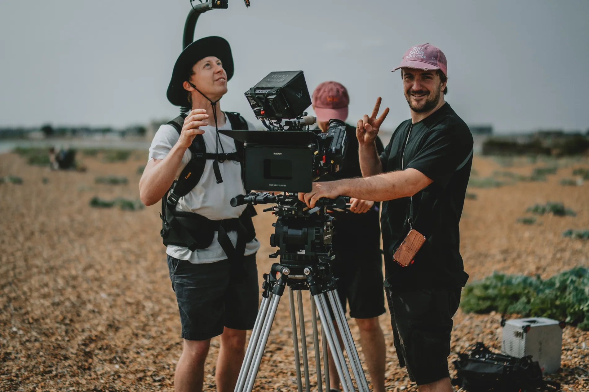 on location photograph